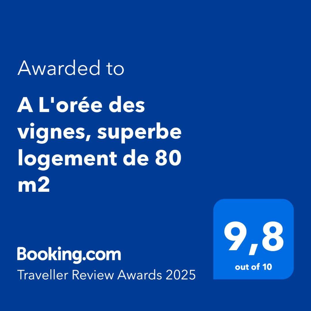 A L'Oree Des Vignes, Superbe Logement De 80 M2 Wangen Εξωτερικό φωτογραφία